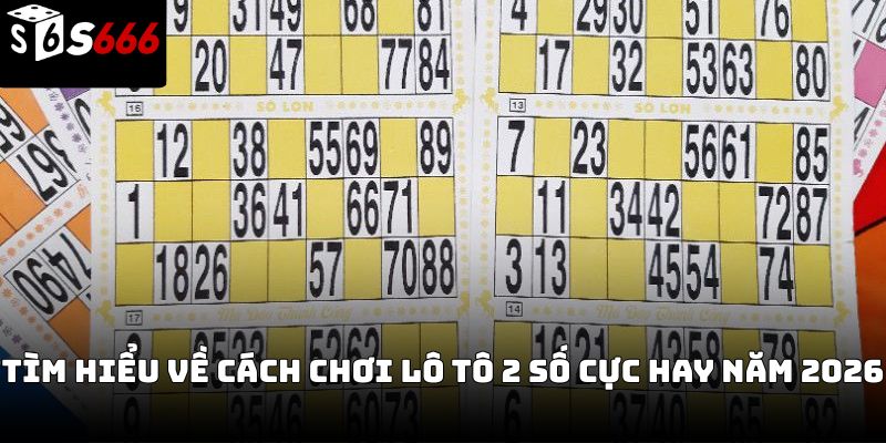 Cách chơi Lô tô 2 số S666 – Hướng dẫn đầy đủ từ cơ bản